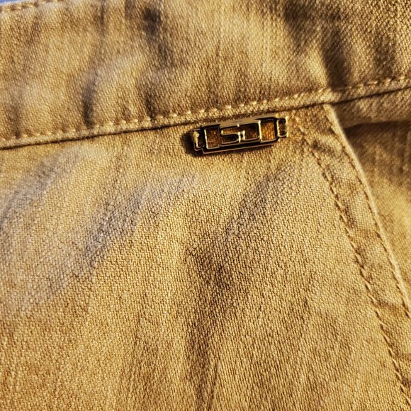 ST JOHN SPORT by Marie Gray Tan Pants/Jeans  Sz 10 - Picture 5 of 9